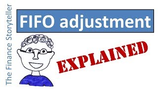 FIFO adjustment from standard costing [upl. by Rehotsirk]