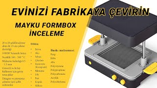 Evinizi Fabrikaya Çevirin Mayku formbox inceleme [upl. by Haonam]