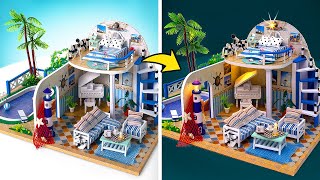 Casa de playa en miniatura DIY 🏠 [upl. by Vala]