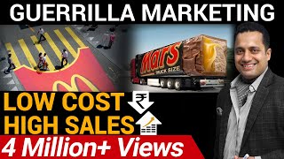 High Sales Through Low Cost Marketing  GUERRILLA MARKETING  DR VIVEK BINDRA [upl. by Kessiah]