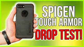 Spigen Tough Armor Case Review amp Extreme Drop Test [upl. by Lewellen587]