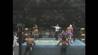 Kevin Sullivan vs Jobber Hardbody Harrison WCW Saturday Night 1996 [upl. by Nnylsia]