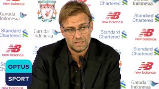 Well win in 4 years Jurgen Klopps first press conference at Liverpool [upl. by Oinota]