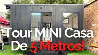 TOUR MINI CASA De 5 Metros 🏡😍🌎  TINY HOUSE Y MINIMALISMO [upl. by Remo]