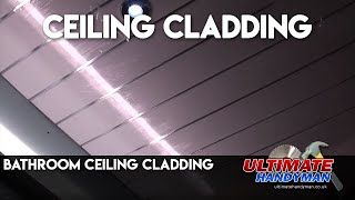 Bathroom ceiling cladding [upl. by Chirlin]