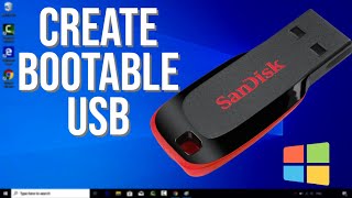 How to Install Rufus  How to use Rufus to Create Bootable USB drive Windows 10 [upl. by Enyalaj]