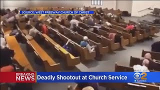 CAUGHT ON CAMERA Texas Church Shooting [upl. by Holman454]