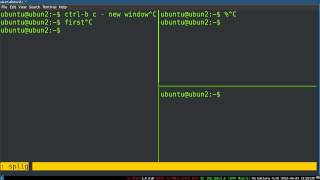 Basic tmux Tutorial  Windows Panes and Sessions over SSH [upl. by Leerzej]