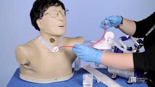 Tracheostomy Care  Nurse Skill Demo [upl. by Nnylram]