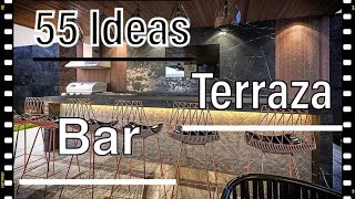 55 Mejores Ideas De Terrazas Bar En Casa Home Decor Ideas Modernas [upl. by Ardith371]