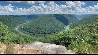 Grandview at New River Gorge National Park 🤠 Best View of New River Gorge [upl. by Leuas162]