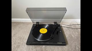 Sony PSLX430 Record Player Turntable [upl. by Reldnahc]