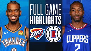 THUNDER at CLIPPERS  FULL GAME HIGHLIGHTS  January 16 2024 [upl. by Faina]