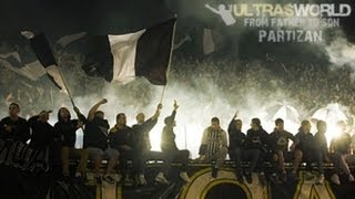 Partizan Belgrade  worldofultras [upl. by Airekat]