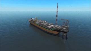 MODEC FPSO PSVM  Animation [upl. by Ciro]