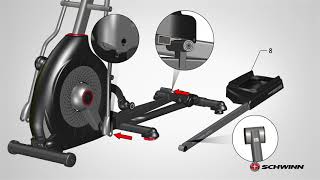 Schwinn  470 Elliptical Assembly Video [upl. by Hendrick]