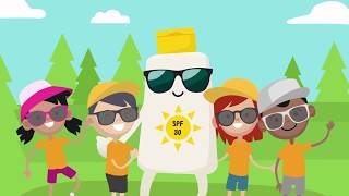 Screen Me Camp Sun Safety SingALong with the Fuddles [upl. by Elbart]