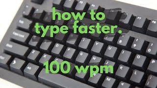 How to Type Faster 100 wpm in One Week  Stop Wasting Time 5 Tips [upl. by Papst894]