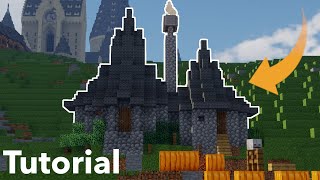 Minecraft Hagrids Hut Tutorial  Harry Potter [upl. by Sirtemed]