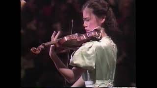 Sarasate Carmen fantasy  Midori amp Seiji from Leonard Bernstein 70th Birthday Concert 1988 [upl. by Yrocaj608]