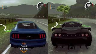 Gear Club Unlimited  Local Play 2P CRAZY Racing [upl. by Chaker451]