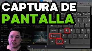 Como SACAR CAPTURA de PANTALLA en PC ✅ [upl. by Rosenquist]