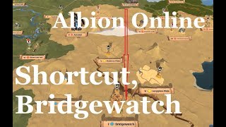 Albion Online  Caerleon to Bridgewatch fast almost safely [upl. by Nino]