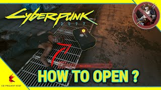 Cyberpunk 2077  How to Open the Hidden Locked Box in Northside of Watson [upl. by Oelgnaed279]