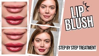 Lip Blush Permanent Makeup Transformation [upl. by Elna336]