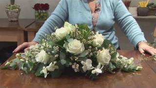 How To Do A Funeral Flower Arrangement [upl. by Pruter721]