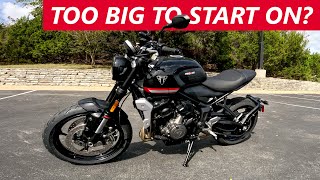 2024 Triumph Trident 660 RERIDE and Review [upl. by Eineg]