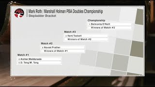 2018 RothHolman PBA Doubles Championship Stepladder Finals [upl. by Harwell66]