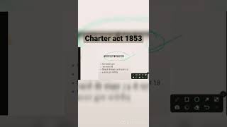 charter act 1853 [upl. by Athalie]