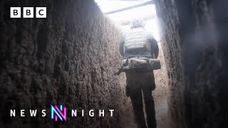 Inside Ukraine’s war frontlines against Russia in Donbas  BBC Newsnight [upl. by Haek]