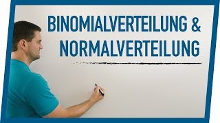 Binomialverteilung amp Normalverteilung  Mathe by Daniel Jung [upl. by Jermain339]