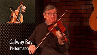 Galway Bay Hornpipe  Trad Irish Fiddle Lesson by Kevin Burke [upl. by Byrom]