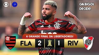 FLAMENGO X RIVER PLATE FINAL DA LIBERTADORES 2019 GLOBO HD 1080P [upl. by Ik]