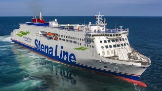 Stena Lines new Holyhead to Dublin ferry Stena Estrid [upl. by Atalya]