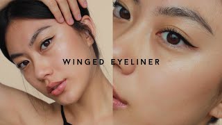 WINGED EYELINER MAKEUP LOOK [upl. by Yrneh767]