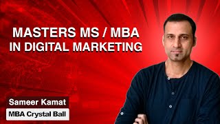 Masters MS MBA in Digital Marketing Best Courses Salary Jobs Careers Syllabus [upl. by Conard885]