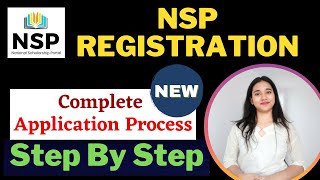 NSP Scholarship 202425 Apply  NSP Registration Process Step by Step [upl. by Aidas657]