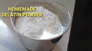 Homemade gelatin powder [upl. by Slorac850]