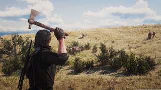 Red Dead Redemption 2 Hunting In The Great Plains [upl. by Anirtal]