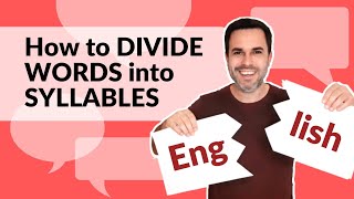 How to divide words into syllables [upl. by Senecal443]