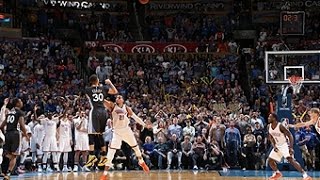 Steph Curry Drains the Game Winner vs Oklahoma City [upl. by Enorel]