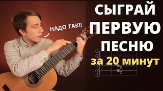 Уроки игры на гитаре с нуля для начинающих [upl. by Luiza543]