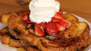 Fluffy Cinnamon French Toast  Best Recipe [upl. by Lesli586]