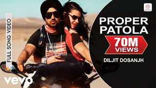 Proper Patola  Official Video  Diljit Dosanjh  Badshah [upl. by Aicilf]