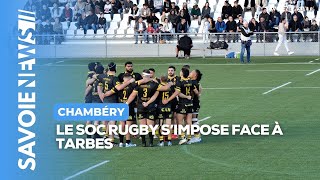 Le SOC rugby simpose face à TARBES [upl. by Garald109]