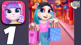 My Talking Angela Android Gameplay  Great Makeover HD 2018 [upl. by Joed573]